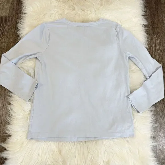 Taylor Swift 1989 Long Sleeve Tee Size XS Taylors Version Concert Blue - Picture 2 of 5